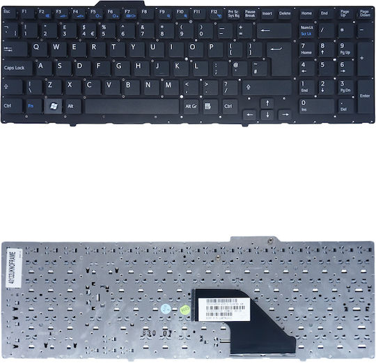 Πληκτρολόγιο Laptop Sony Vaio Vpcf11 Vpc-f11 Vpcf12 Vpc-f12 Vpcf13 Vpc-f13 Vpcf11mfx Vpcf11nfx Vpcf11nfx/h Vpcf11pfx Vpcf11pfx/h Vpcf11qfx Vpcf11qfx/h Vpcf121fx Vpcf121fx/h Uk No Frame Κωδ.40132uknoframe