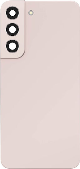 Clappio Ersatzabdeckung Für Galaxy S22 Mit Integrierter Klebefläche Rosa