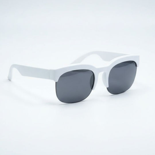 Intelligente Sonnenbrille Xg89 Ai Translator Bluetooth & Eingebaute Lautsprecher Weiß