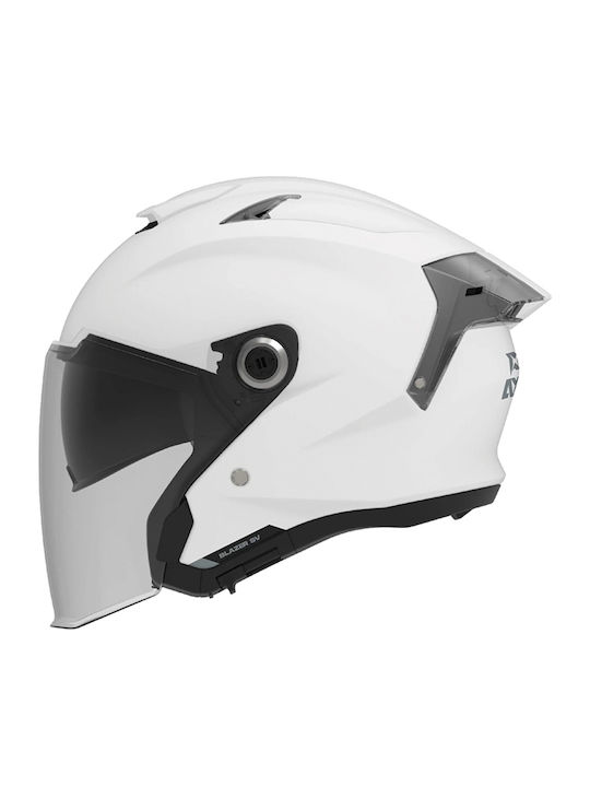 Axxis Blazer SV White Gloss Motorcycle Helmet J...