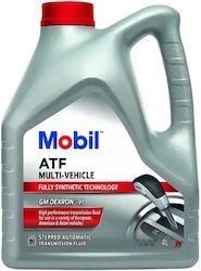 Atf Mobil 4l Sae Dexron Vi Ii-iii Atf Multi-vehicle Applications Automatic Transmissions Torque Converter Hydraulic Power Steering Systems Complete List Applications Please Consult