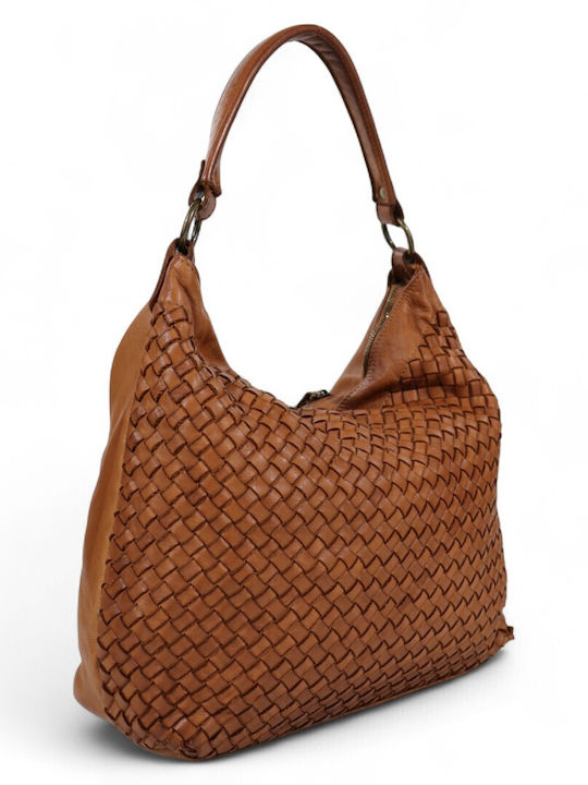 Passaggio Leather Δερμάτινη Γυναικεία Τσάντα Ώμ...
