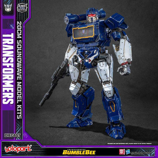 Yolopark Transformers Bumblebee Amk Pro Series Plastic Model Kit Soundwave Oversea Version 4897131752580