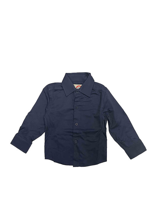 Joyce Kids Shirt Long Sleeve Blue