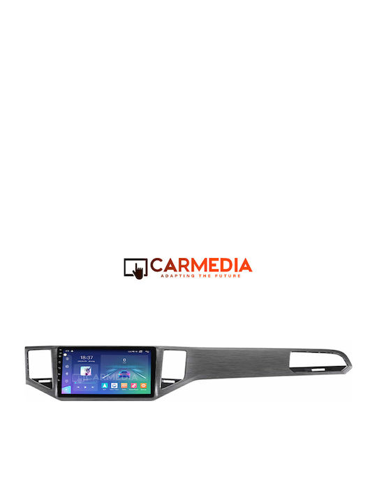 Carmedia Car Audio System for Volkswagen Golf Sportsvan 2014 (Bluetooth/USB/WiFi/GPS/Apple-Carplay/Android-Auto) with Touch Screen 12.3"