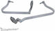 Barkbusters Installation Kit for Motorcycle Protective Hand Guards in Silver Colour