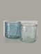 MSA Kerzenhalter Glas in Transparent Farbe 9x9x9cm 1Stück