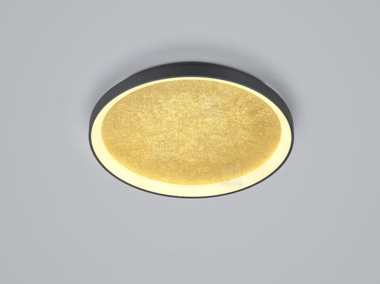 Helestra Таванно осветление 57бр Черен с Вграден LED
