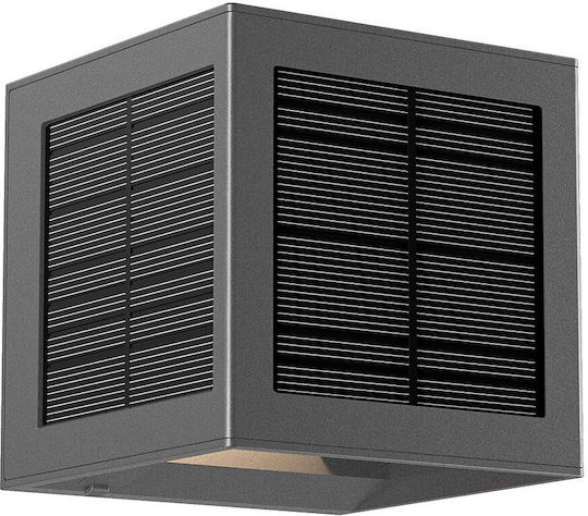 Bot Lighting Επιτοίχιο Ηλιακό Φωτιστικό 9W 1000lm με Αισθητήρα Κίνησης 10x10εκ.