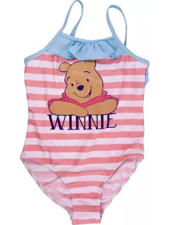 Disney Winnie The Pooh Kinder Badeanzug Einteilig White, Pink, Blue