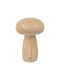 Holz Dekorative Lampe Pilz Braun