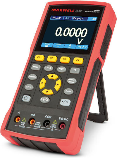 Osciloscop Portabil Baterie Ecran Lcd Color 3.5" Ac Dc 400v 40mhz 2 Canale 8k/4k