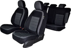 Set Umbrella Seat Covers Dacia Logan Mcv 7 Seats 2004-2012 Split Bench Type 2 L-shaped Headrests Set Umbrella Seat Covers Dacia Logan Mcv 7 Seats 2004-2012 Split Bench Type 2 L-shaped Headrests