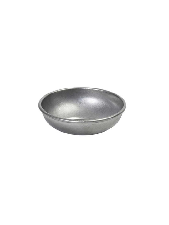 Yuk Bol de Servire pentru Sosuri Rotund Inox Argintiu cu Diametru 8buc
