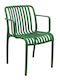 Scaun De Exterior Din Polipropilenă Parma Light Olive 56x56x79 Cm