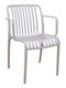 Gartenstühle Polypropylen Parma Weiß 56x56x79cm