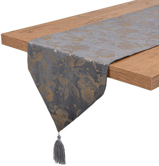 Fylliana Ράνερ Γκρι-χρυσο 150x32εκ.