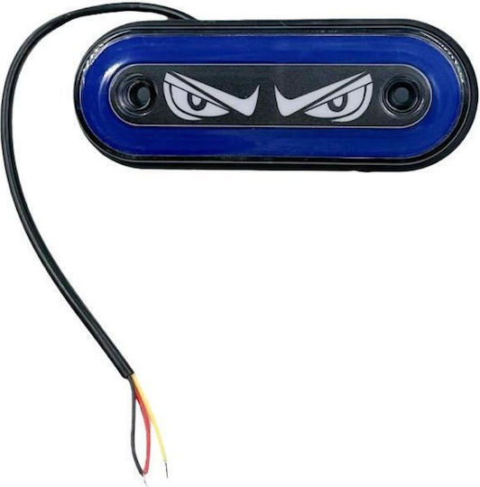 Bd-0141 12v/24v Lumină Impermeabilă Pentru Camion De Înaltă Luminozitate Universală Stroboscop Și Lumină De Semnalizare Laterală Roșie