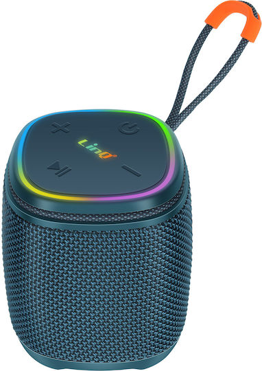 LinQ PK6828 Ηχείο Bluetooth με Διάρκεια Μπαταρίας έως 5 ώρες Μπλε
