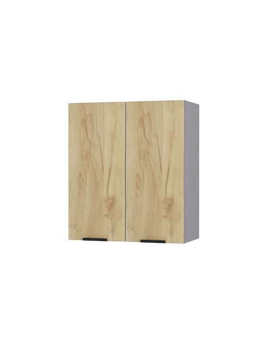 Craft Ντουλάπι Απορροφητήρα Χρυσό Δρυς 60x32x68εκ.