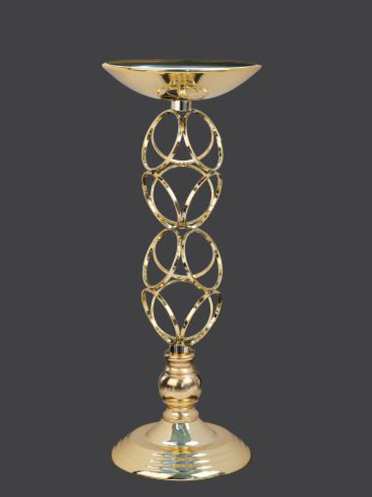 La Vista Candle Holder Metal 38x15cm 1pcs Various Colors