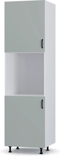 Modest Кухненска Колона Сив 60x57x214бр