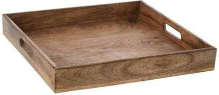 Koopman Ξύλινος Δίσκος Σερβιρίσματος 27x27x5cm