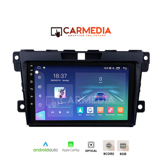 Carmedia Ηχοσύστημα Αυτοκινήτου για Mazda CX-7 2006-2012 (Bluetooth/USB/WiFi/GPS/Apple-Carplay/Android-Auto) με Οθόνη Αφής 12.3"