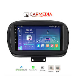 Carmedia Ηχοσύστημα Fiat 500X 2014 με Bluetooth, USB & GPS Carmedia Ηχοσύστημα Fiat 500X 2014 με Bluetooth, USB & GPS