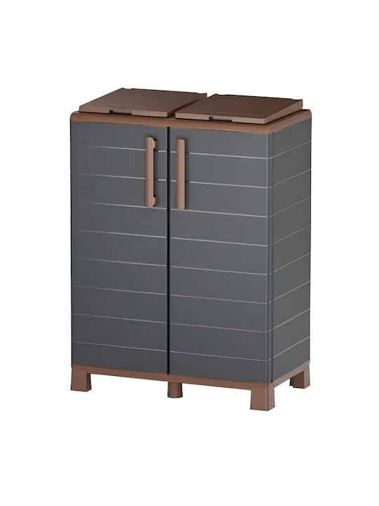 Δίφυλλη Ντουλάπα Portofino Eco Πλαστική 68x37x9...