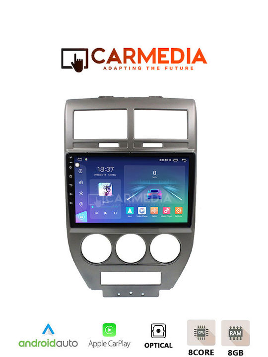 Carmedia Car Audio System for Jeep Compass / Patriot 2012 (Bluetooth/USB/WiFi/GPS/Apple-Carplay/Android-Auto) with Touch Screen 12.3"