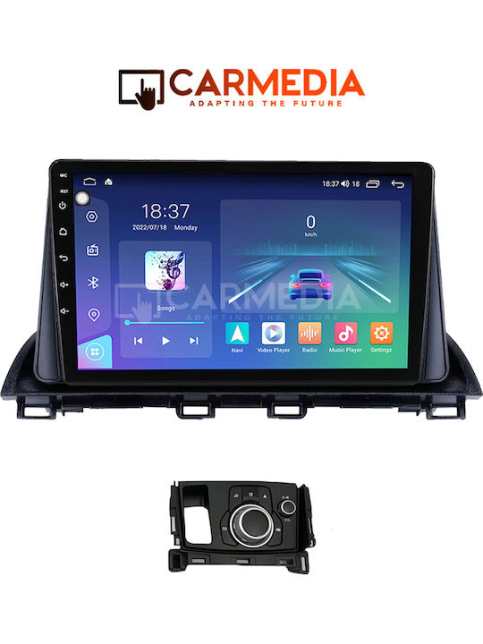Carmedia Car Audio System for Mazda CX-4 2014 (Bluetooth/USB/WiFi/GPS/Apple-Carplay/Android-Auto) with Touch Screen 12.3"