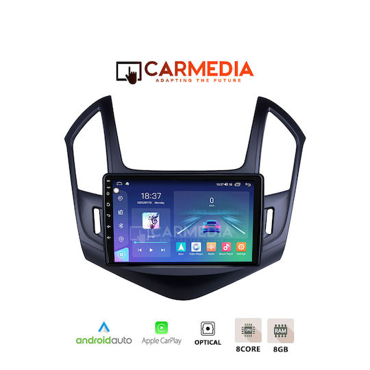 Carmedia Car Audio System for Chevrolet Cruze 2013-2015 (Bluetooth/USB/WiFi/GPS/Apple-Carplay/Android-Auto) with Touch Screen 12.3"
