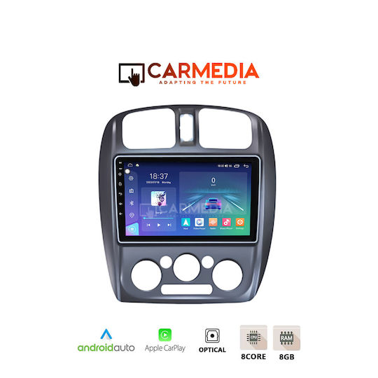 Carmedia Car Audio System for Mazda 323 1998-2004 (Bluetooth/USB/WiFi/GPS/Apple-Carplay/Android-Auto) with Touch Screen 12.3"