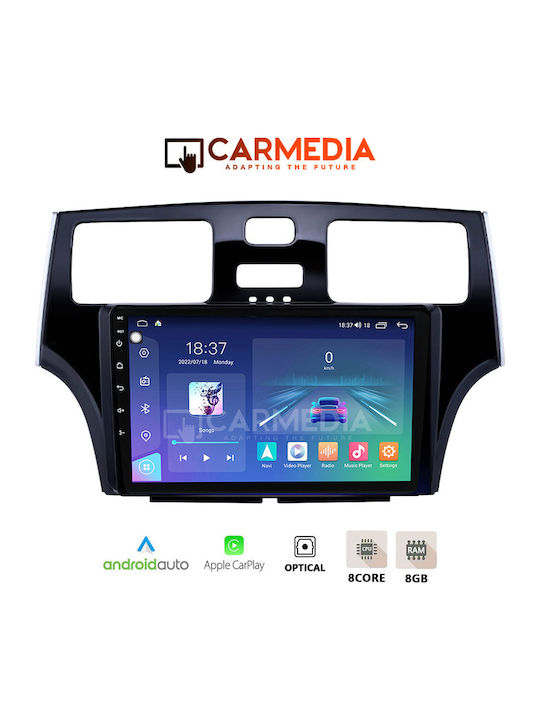 Carmedia Auto-Audiosystem für Lexus DE 2000-2006 (Bluetooth/USB/WiFi/GPS/Apple-Carplay/Android-Auto) mit Touchscreen 12.3"