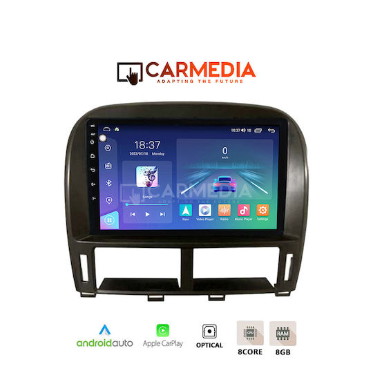 Carmedia Auto-Audiosystem für Lexus E-Commerce-Website 2000-2006 (Bluetooth/USB/WiFi/GPS/Apple-Carplay/Android-Auto) mit Touchscreen 12.3"
