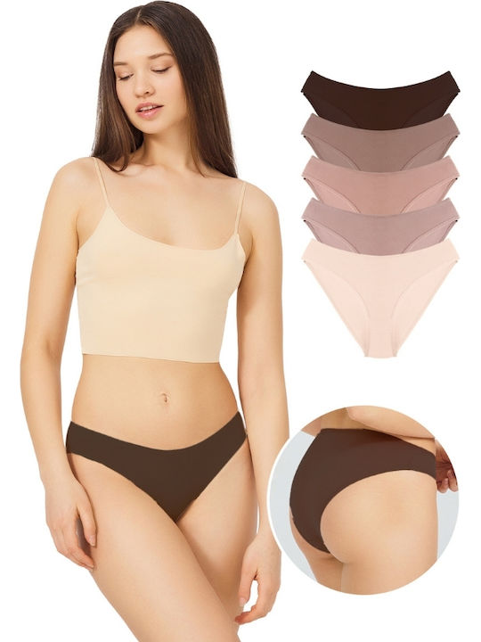 Γυναικεία Slip MultiPack Πολύχρωμο