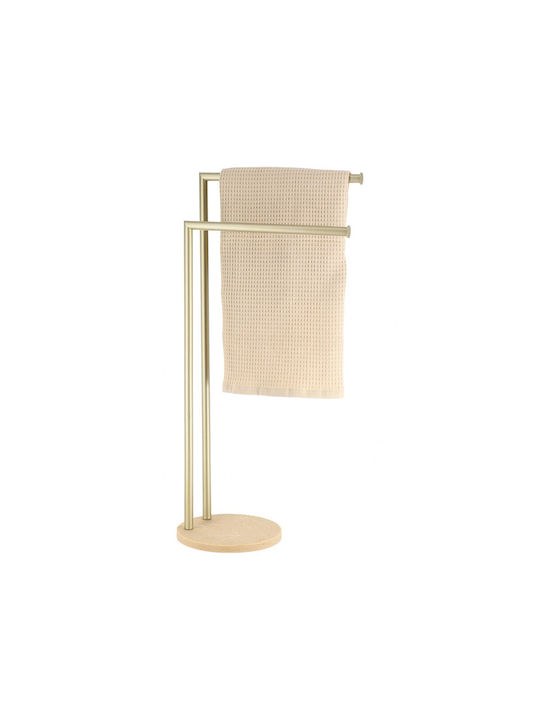 Atmosphera Link de Baie Simplu cu șuruburi ​22x75.5cm Auriu