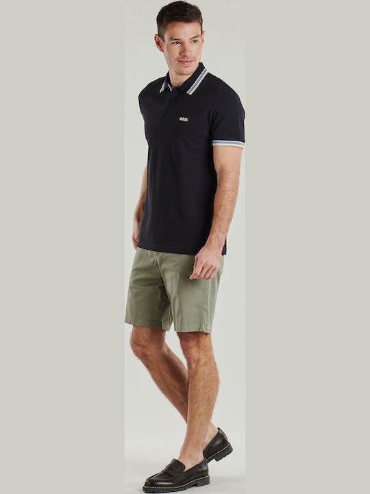 Boss Paddy Polo Μπλούζα Κοντομάνικη Navy Μπλε