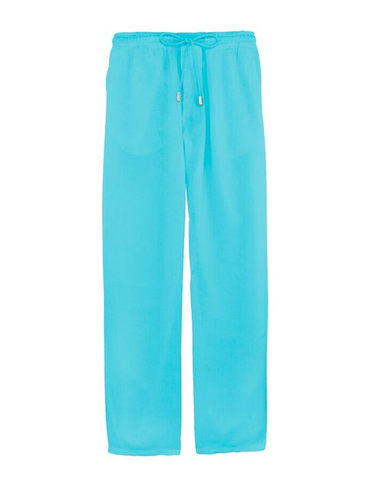 Men's Jeans Pants with Loose Fit Blue