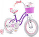 Royal Baby Star 14" Kids Bicycle BMX Purple