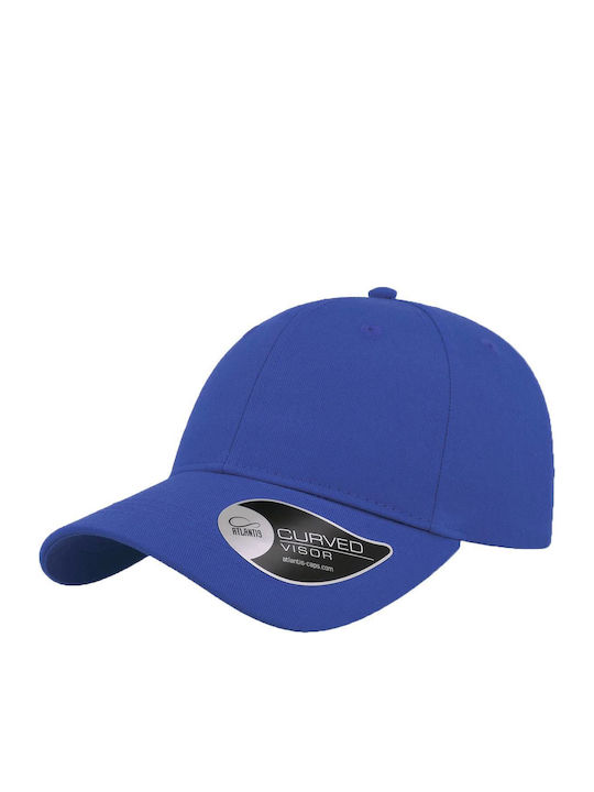 Atlantis Hit Cover Jockey Hat 100% Cotton 270g/m Royal Blue