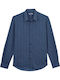 Long-sleeved Shirt Navy Blue