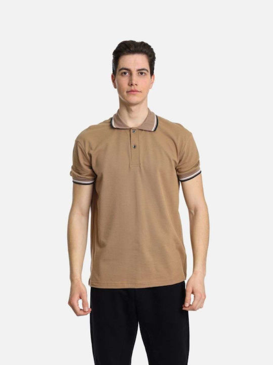 Paco & Co Polo Bluse Braun