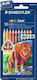 Staedtler Noris Jumbo Colored Pencil Set Package of 10 packages
