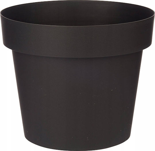 Ibergarden Blumentopf Kunststoff Charcoal