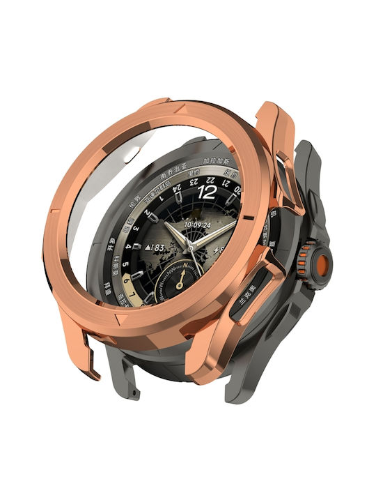 Protective Cover Case Plating Xiaomi Watch S4 Sport Rose Gold