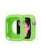 Apple Watch Series 11/10 46mm Silicone Watch Case Candy Half Coverage Green