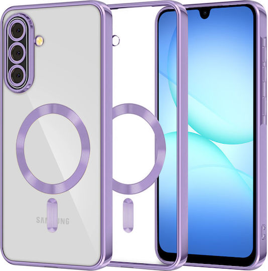 Techsuit Luxury Crystal Umschlag Rückseite Transparent (Galaxy A17)