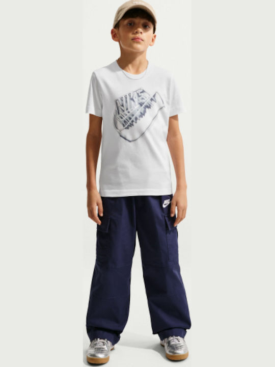 Nike Παιδικό T-shirt Λευκό